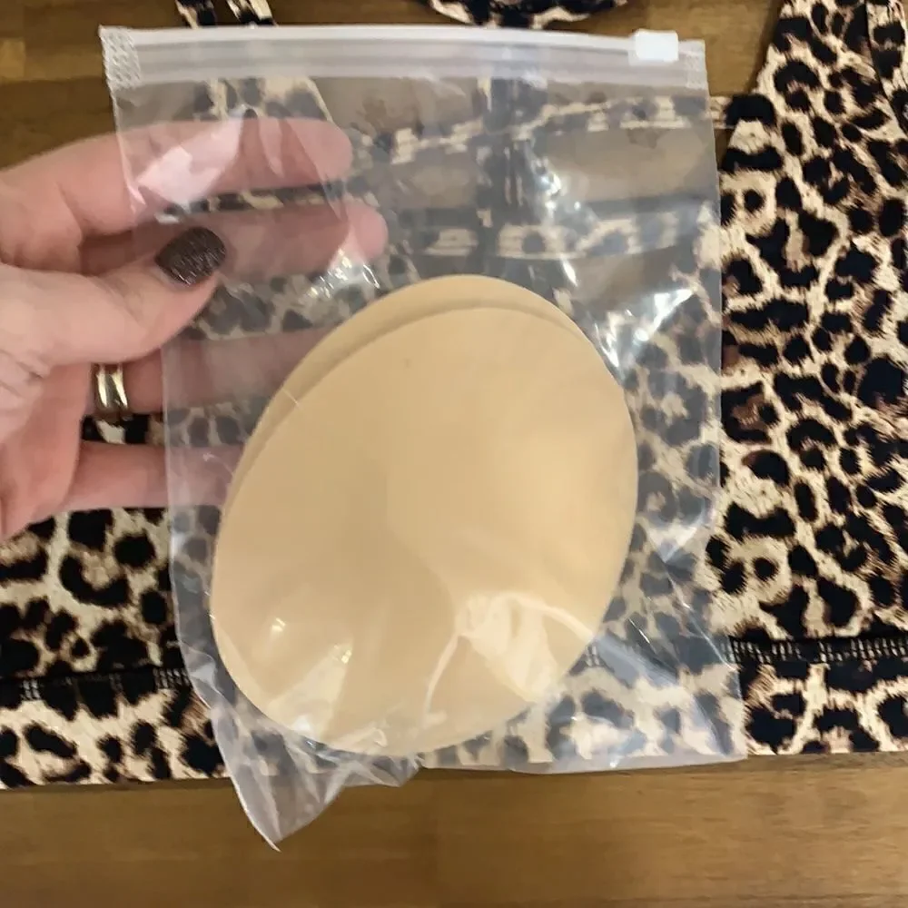 Zyia leopard grid bra NWT small